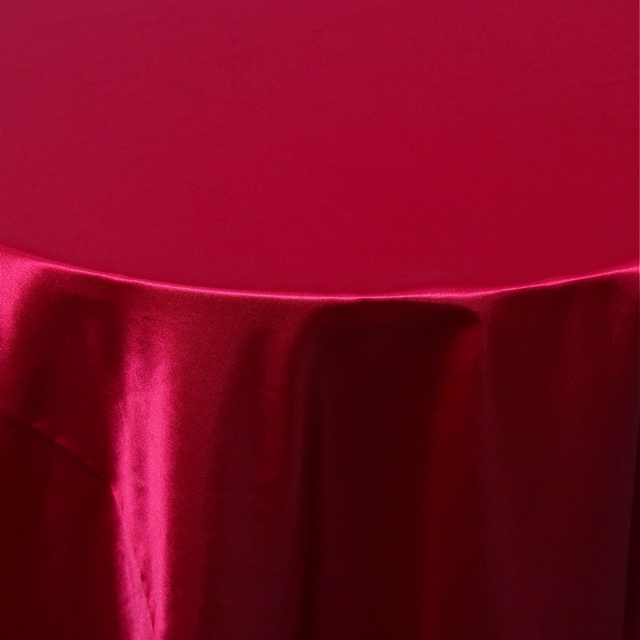 SATIN - POLYESTER RED